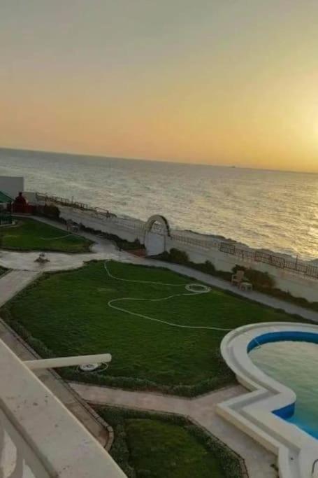 Panorama Apartment With A Charming Sea View Near Alexandria And Burg Elarab Intl Airport With Free Wifi شقة باطلالة ساحرة على البحر اول الساحل الشمالي Экстерьер фото