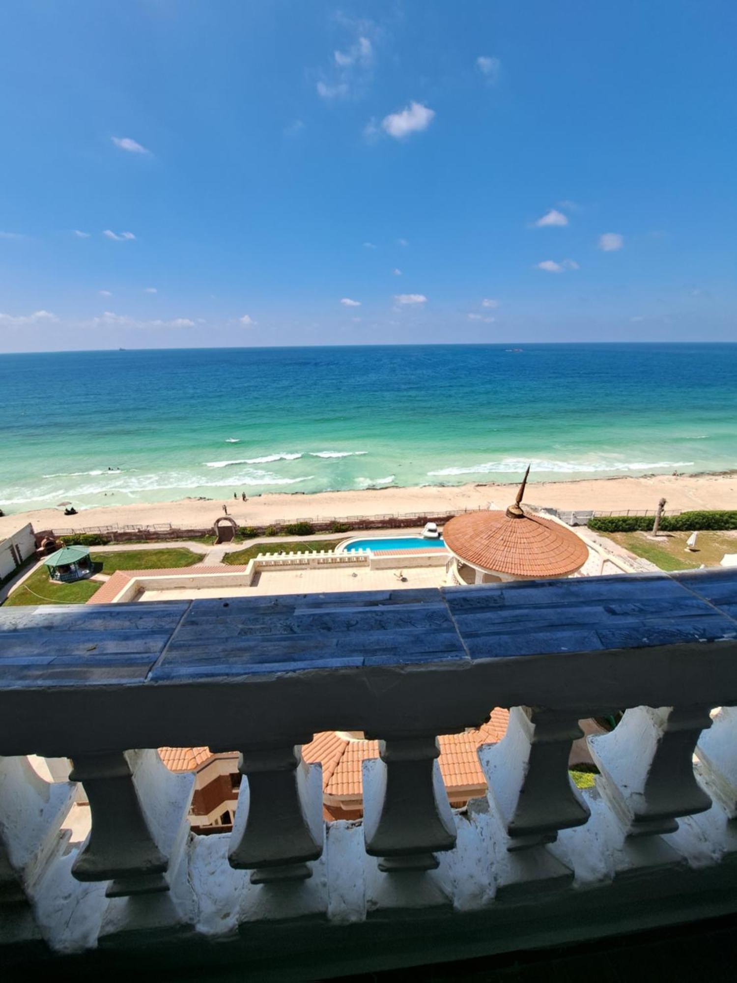 Panorama Apartment With A Charming Sea View Near Alexandria And Burg Elarab Intl Airport With Free Wifi شقة باطلالة ساحرة على البحر اول الساحل الشمالي Экстерьер фото