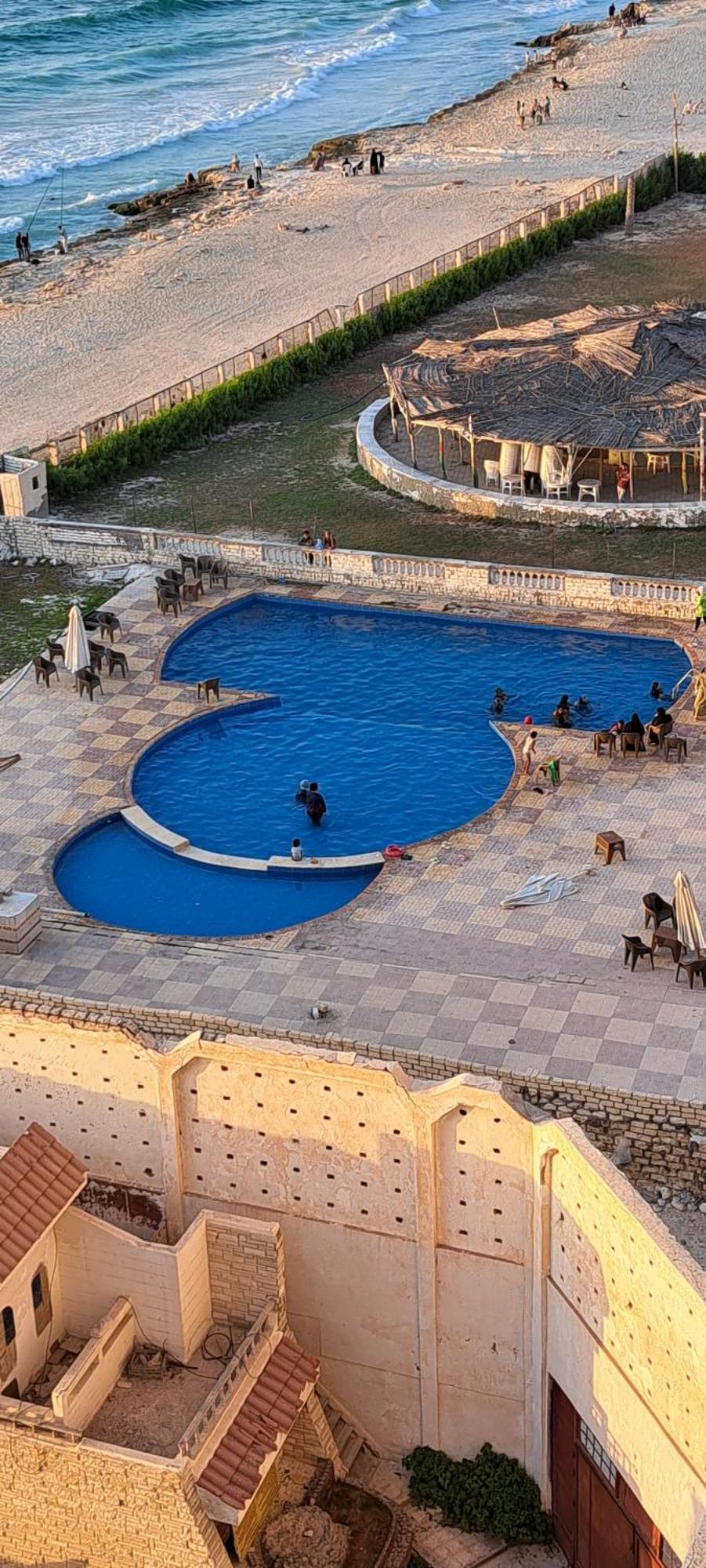 Panorama Apartment With A Charming Sea View Near Alexandria And Burg Elarab Intl Airport With Free Wifi شقة باطلالة ساحرة على البحر اول الساحل الشمالي Экстерьер фото